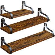 Pack 3 estantes de pared de diferente longitud (30 / 35 / 40cm)