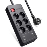 regleta usb 6 tomas