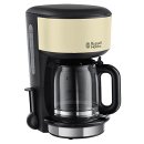 Cafetera de goteo Russell Hobbs Colours - sistema de rociado de 4 salidas