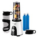 Batidora Russell Hobbs Horizon Mix &amp; Go Boost - con 2 vasos y 2 tubos refrigerantes