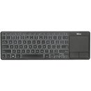 Teclado Trust theza inalámbrico retroiluminado con touchpad integrado - batería recargable USB Teclado Trust theza inalámbrico retroiluminado con touchpad integrado - batería recargable USB