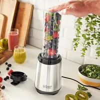 Batidora Russell Hobbs Mix &amp; Go acero