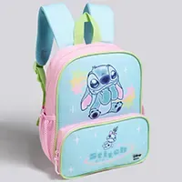 Mini mochila Stitch Disney con bolsillos para botellas
