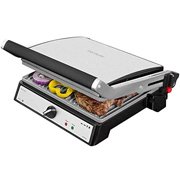 Grill Eléctrico grande 2400W- placas grandes 28.5 x 22.5cm antiadherentes