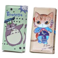 Cartera grande para mujer con varios estampados de gatos