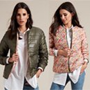 Chaqueta acolchada reversible