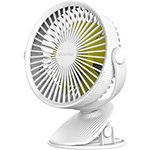 Ventilador recargable con pinza 