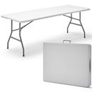 Mesa de catering plegable - 180cm x 74cm - 74cm de alto