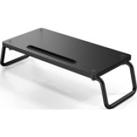 soporte elevado minimalista negro