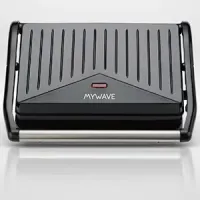 Sandwichera Grill 800W - antiadherente - tapa basculante