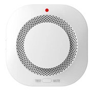 Alarma de humo con detector fotoeléctrico - funciona con 2 AAA 