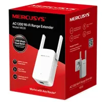 Repetidor WiFi AC1200 2.4 / 5GHz Mercusys + puerto ethernet