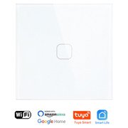 Interruptor WiFi sin neutro - condensador incluido - control por APP + táctil + asistentes