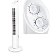 Ventilador de torre con temporizador y oscilación activable