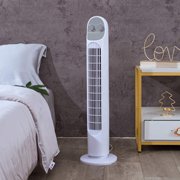 Ventilador de torre con temporizador y oscilación activable