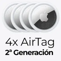 4 Localizadores Apple AirTag 2ª generación