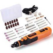 Multiherramienta rotativa inalámbrica - 90min. de uso - con accesorios - 15000rpm max.