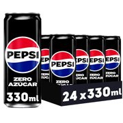 24 latas pepsi zero