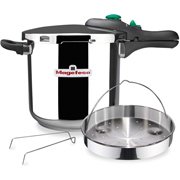 Olla a presión Magefesa  5L - acero inoxidable - accesorio para cocina al vapor