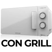Microondas con GRILL 800W Cecotec 3120 20L