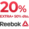 código 20% EXTRA en Reebok 