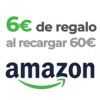 6€ de regalo al recargar 60€ tu cuenta de Amazon 6€ de regalo al recargar 60€ tu cuenta de Amazon