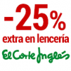 25% dto. extra en lencería