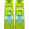 Fructis Fuerza y brillo 2 botes de champú fortificante 380ml
