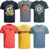camisetas jack & jones algodon diseños