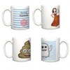 3 tazas con dibujos por