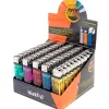 50 encendedores con llama ajustable - con envío