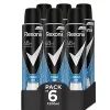 6 desodorantes Rexona Cobalt Dry Spray 200ml