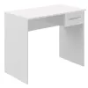 Escritorio con cajón - 90x50x73cm - blanco