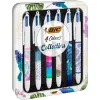 Caja metálica 6 Bolígrafos BIC de 4 Colores - Botánico / Tie Dye ►7.5€