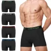 Pack 4 bóxers de algodón para hombre