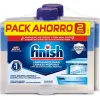 Pack 2 Finish Limpiamáquinas Lavavajillas Antiolor