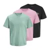 Pack 3 camisetas Jack &amp; Jones hombre