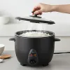 Arrocera eléctrica Jata 1L con tapa de cristal
