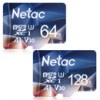 Micro SD Netac A1 U3 - 100MB/s lectura - 30MB/s escr. 