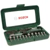 Destornillador Bosch carraca + 32 puntas + 12 vasos