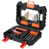 Maletín Black + Decker 31 accesorios para taladros y atornilladores