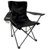 Silla de cámping plegable con portabebidas