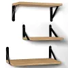 3 baldas con soportes metálicos - con envío