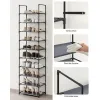 Zapatero modular con 10 baldas - 173cm x 45 x 28cm