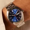 Reloj de pulsera Lorus (Seiko) sumergible con correa de acero y calendario