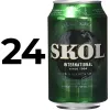 24 latas de cerveza Skol