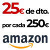 25 descuento 250 amazon 10%