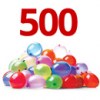 500 globos de agua