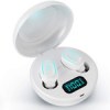 Auriculares inalámbricos bluetooth 5 TWS + caja de carga con pantalla a2