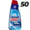 Botella 50 dosis Finish Power Gel para lavavajillas